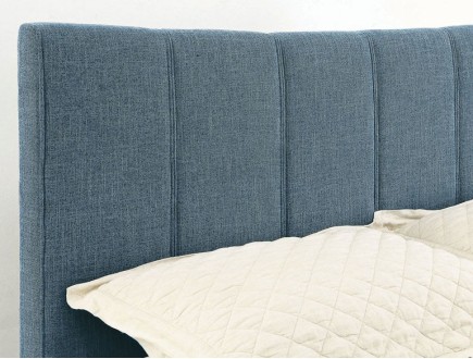 ENNIS Bed in Dark Blue