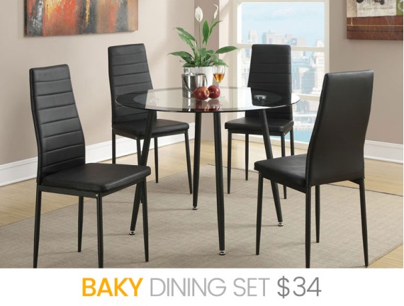 RENT - BAKY Dining Set