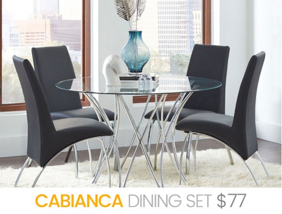 RENT - CABIANCA Dining Set